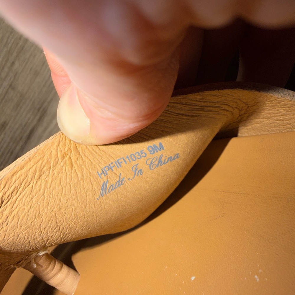 Donald Pliner Fifi Sandal in Camel - Vachetta - Picture 7 of 8